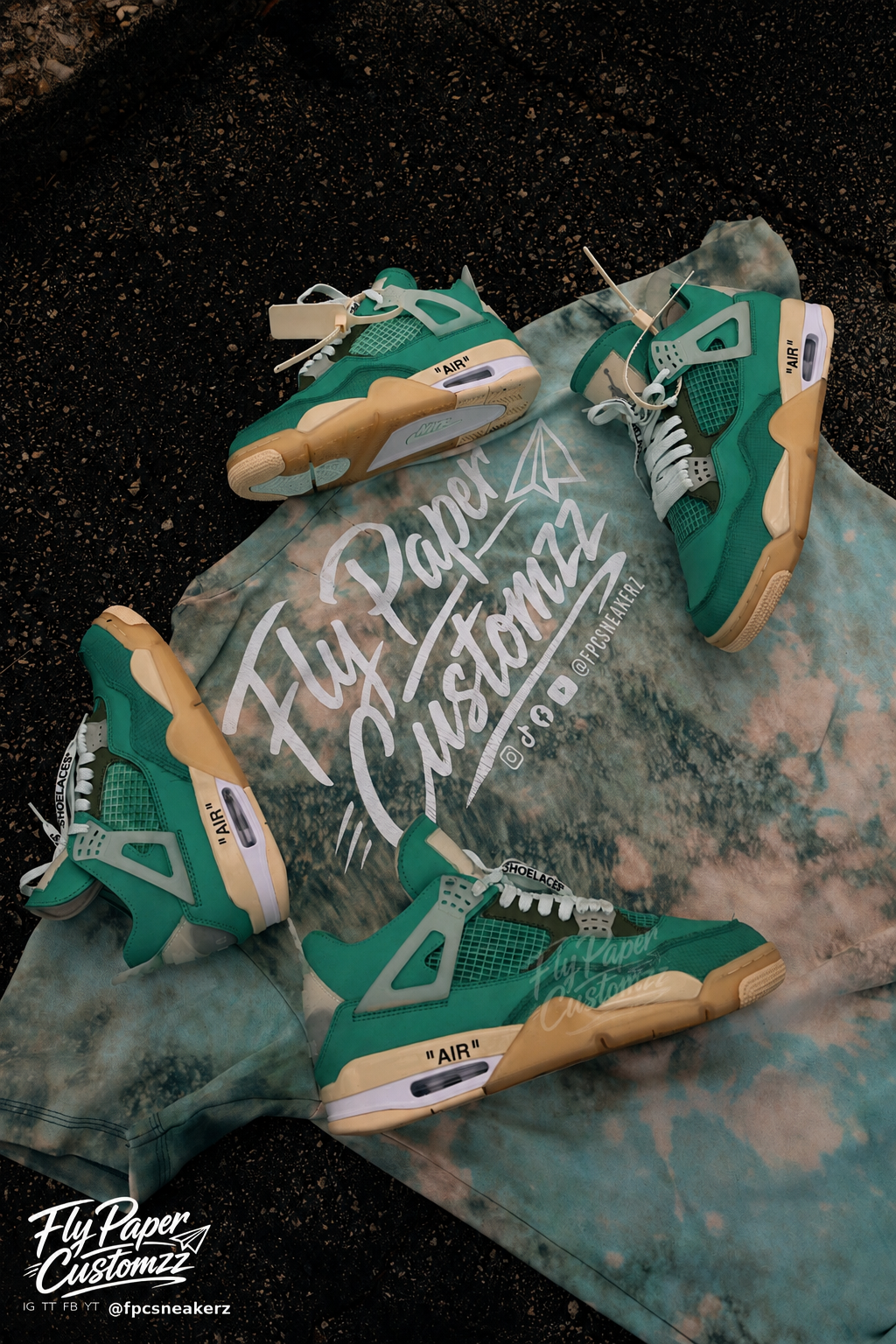 Mint customs and matching apparel — Fly Paper Customzz